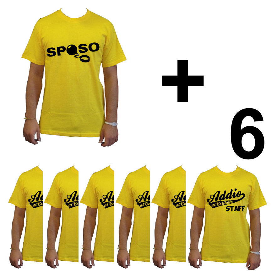 Maglie per addio al celibato outlet