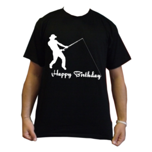 maglietta t-shirt pescatori compleanno pesca happy birthday anni auguri maglia