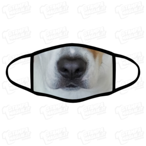 Mascherina Cane dog muso animale domestico compagnia cucciolo divertente simpatico regalo lavabile covid amici a quattro 4 zampe