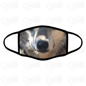 Mascherina Lupo lupo cecoslovacco woolf muso animale selvaggio branco cucciolo divertente simpatico regalo lavabile covid amici a quattro 4 zampe