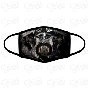 Mascherina Transformers Bumblebee bordo nero programmi film serie tv personaggi robot macchine car trasformazioni regalo divertente simpatico lavabile covid