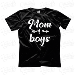 T-shirt Mom of a boy mamma di un bambino regalo festa della mamma mother mother's day regalo last minute 24 ore bambino