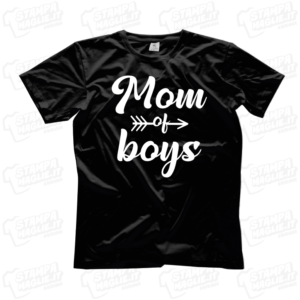 T-shirt Mom of boys mamma di bambini regalo festa della mamma mother mother's day regalo last minute 24 ore bambino