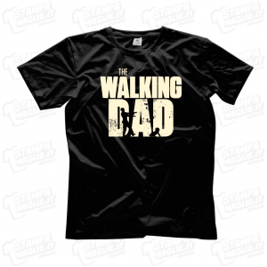 T-shirt magliettaThe walking dad regalo personalizzato per la festa del papa' happy father day spedizione veloce