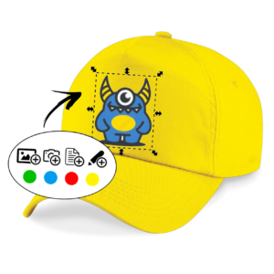 cappellino personalizzato stampato cappello da baseball stampa online personalizzazione senza quantitativi minimi consegna rapida