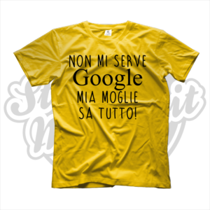 maglietta Google