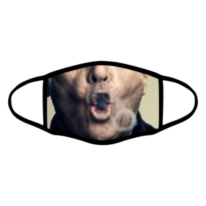 mascherina bordo nero jack nicholson personalizzata covid19 lavabile