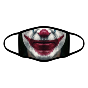 mascherina bordo nero joker personalizzata covid19 lavabile